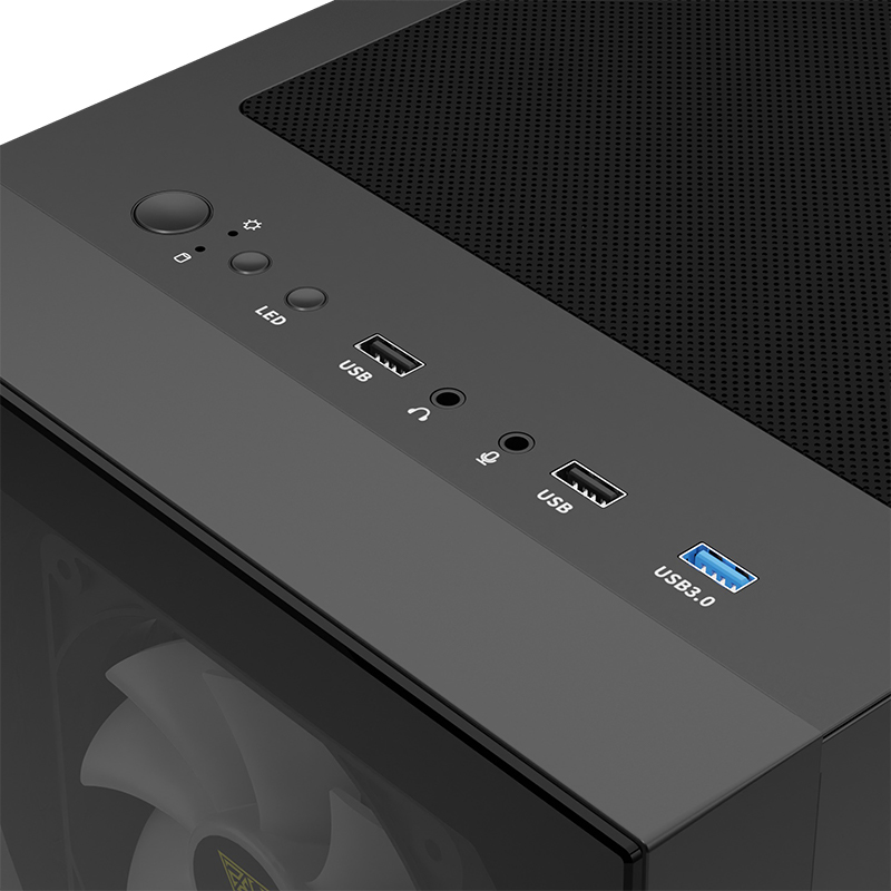 Caja/Torre Gamdias Talos E2 Elite Negro