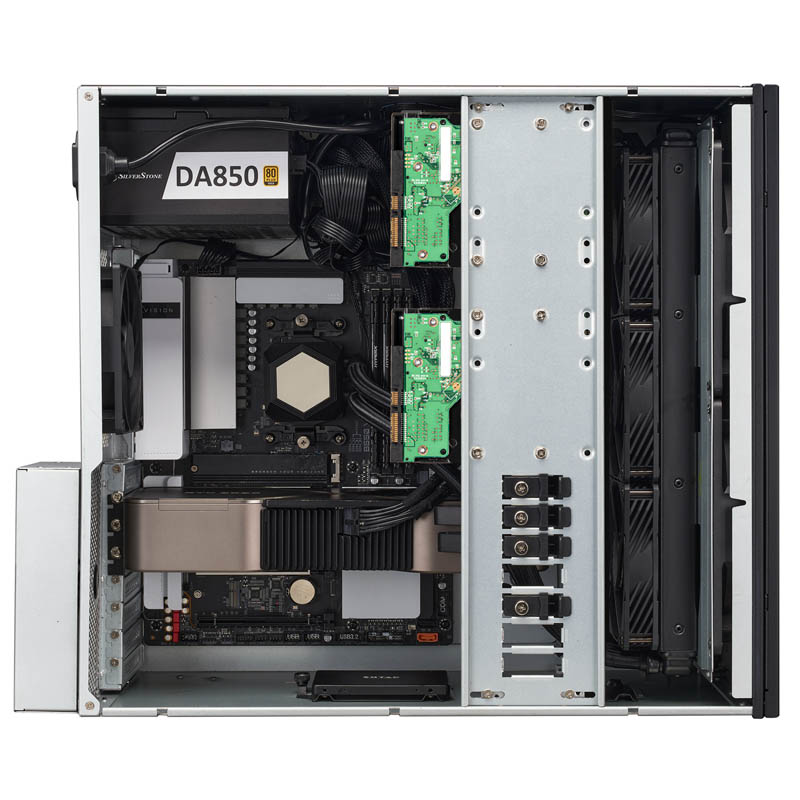 Rack SilverStone SST-RM51 Negro