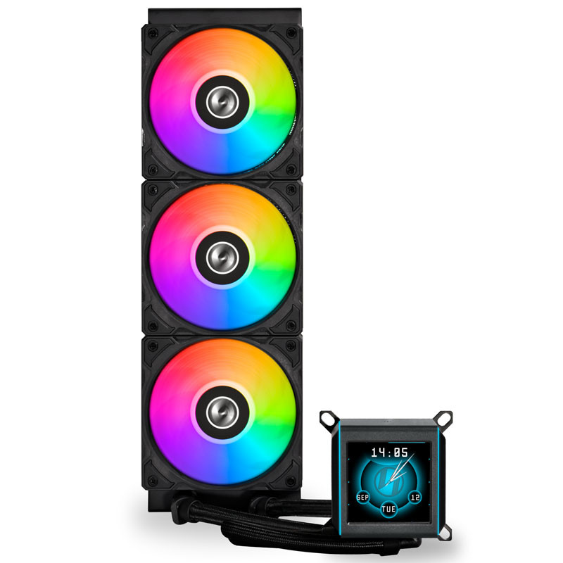 Kit Refrigeración Líquida Lian Li Galahad II 360 ARGB LCD Negro