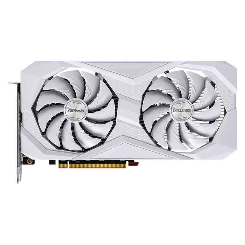 Tarjeta Gráfica ASRock Radeon RX 6600 Challenger White 8GB GDDR6