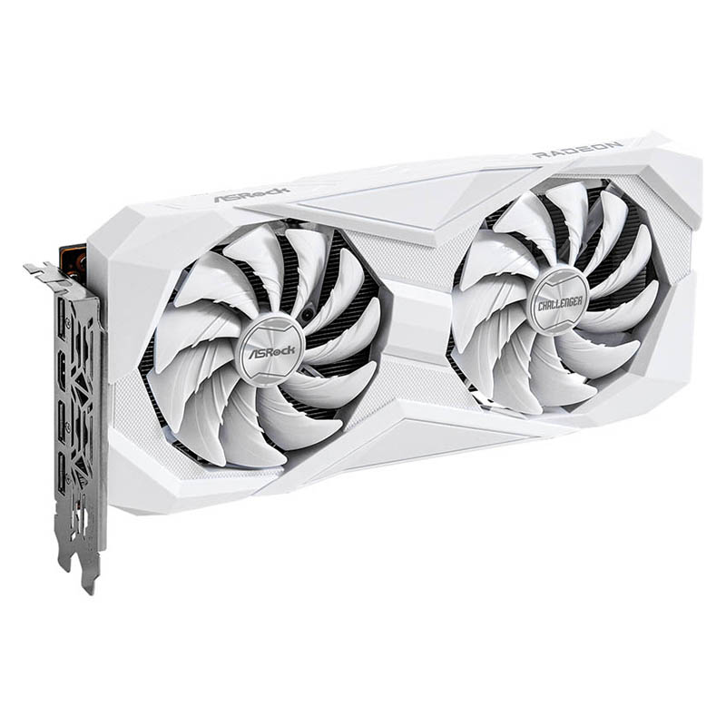 Tarjeta Gráfica ASRock Radeon RX 6600 Challenger White 8GB GDDR6