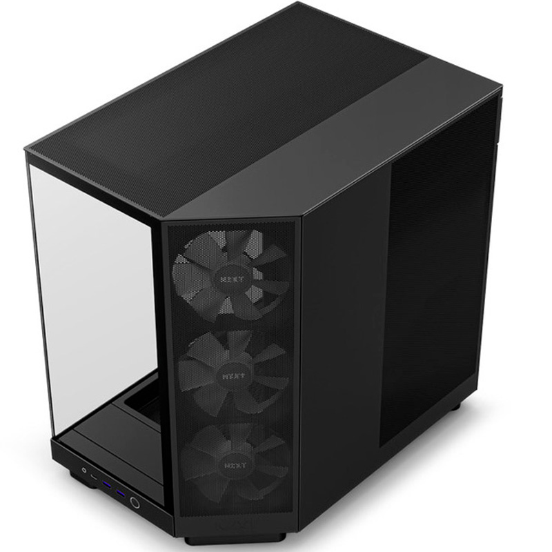 Caja/Torre NZXT H6 Flow RGB Negro