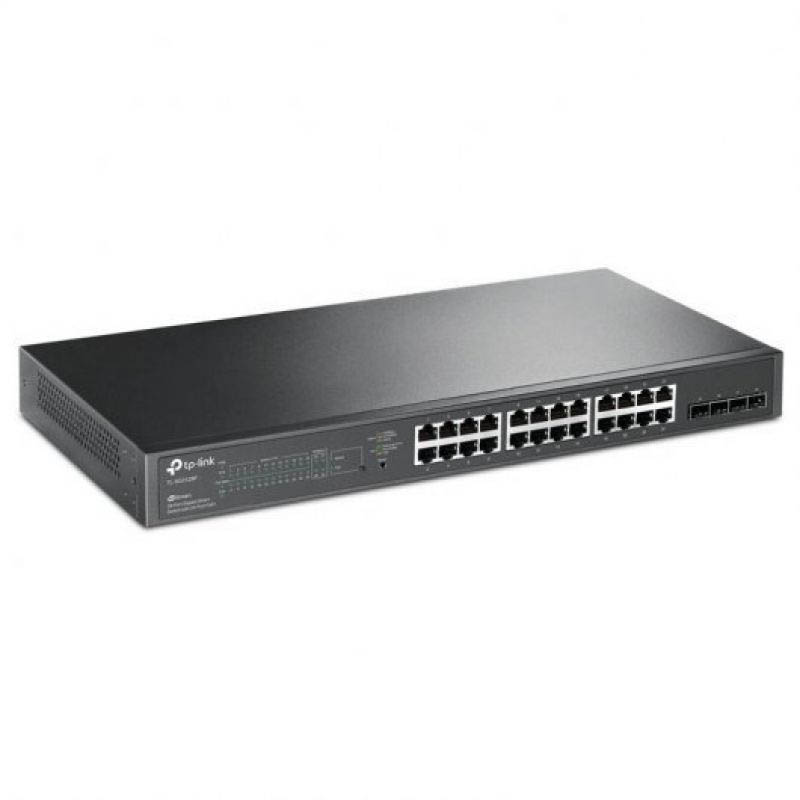 Switch TP-Link JetStream TL-SG2428P 4 Puertos RJ-45 Gigabit  + 24 Smart  PoE +a