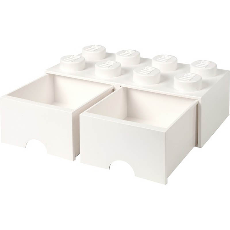 Lego Brick Drawer 8 Blanco
