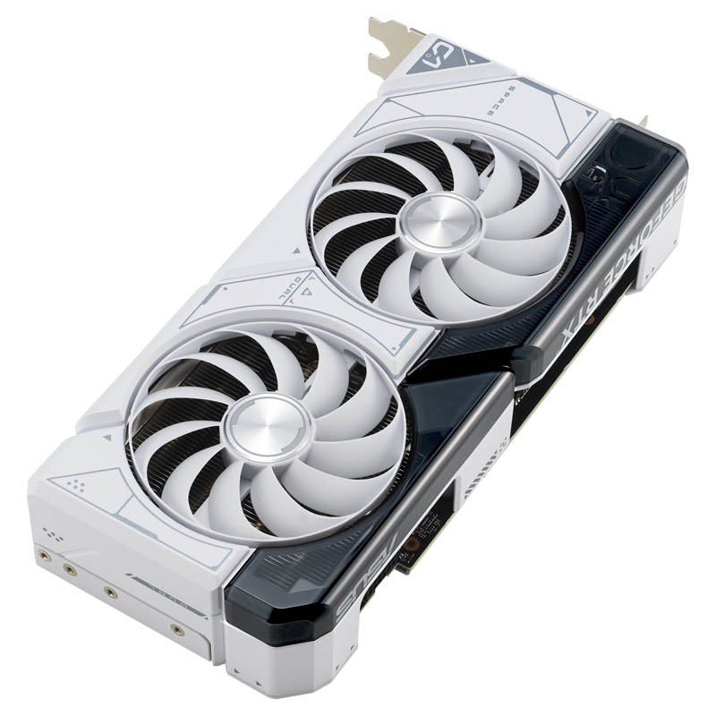 Tarjeta Gráfica Asus Dual GeForce RTX 4070 SUPER White OC 12GB GDDR6X DLSS3