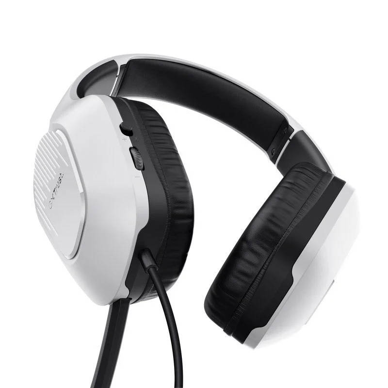 Auriculares Trust GXT 415 Zirox Gaming Blanco