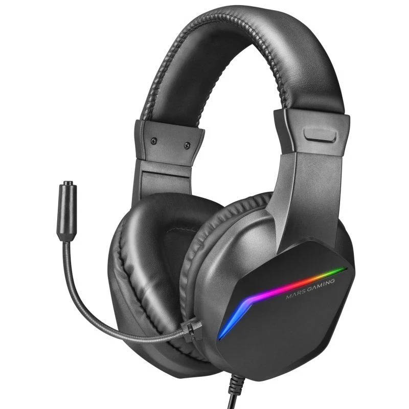 Combo  Mars Gaming 4EN1 MCP-RGB3 Negro
