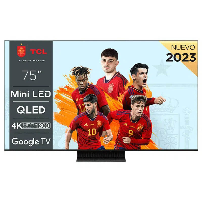 TV/Televisión TCL 75C805 75 pulgadas QLED UHD 144Hz HDMI 2.1 HDR10+