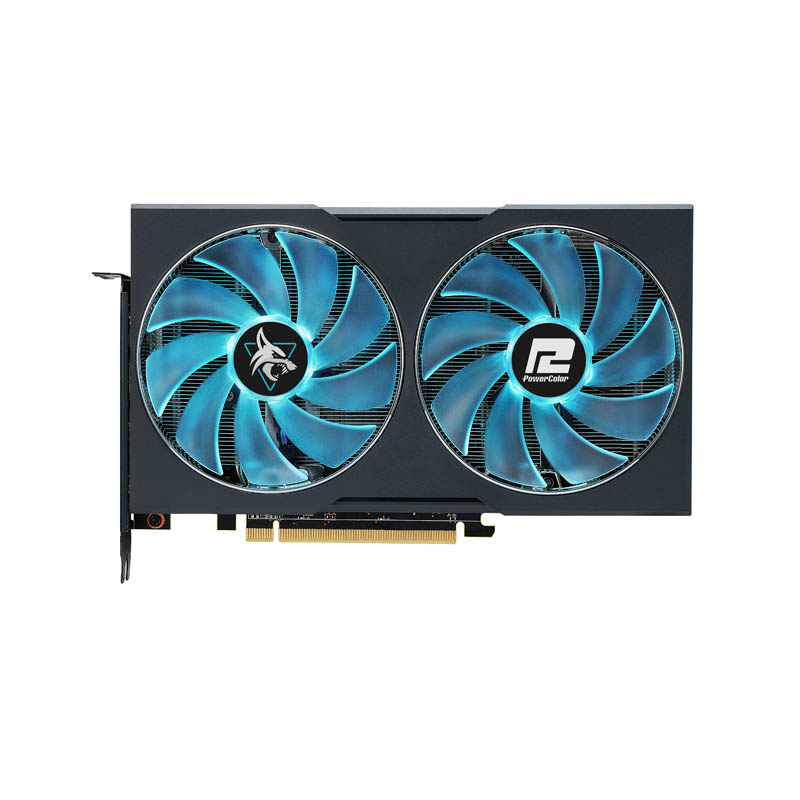 Tarjeta Gráfica PowerColor AMD Radeon RX 7600 XT Hellhound 16GB GDDR6