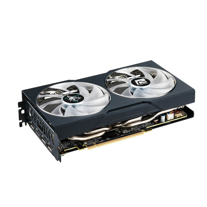 Tarjeta Gráfica PowerColor AMD Radeon RX 7600 XT Hellhound 16GB GDDR6