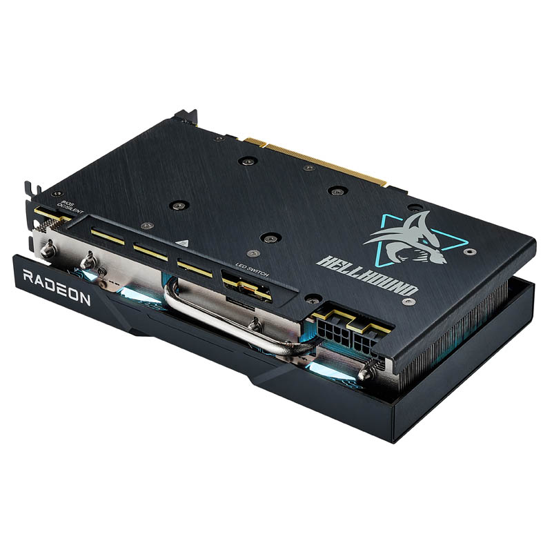 Tarjeta Gráfica PowerColor AMD Radeon RX 7600 XT Hellhound 16GB GDDR6