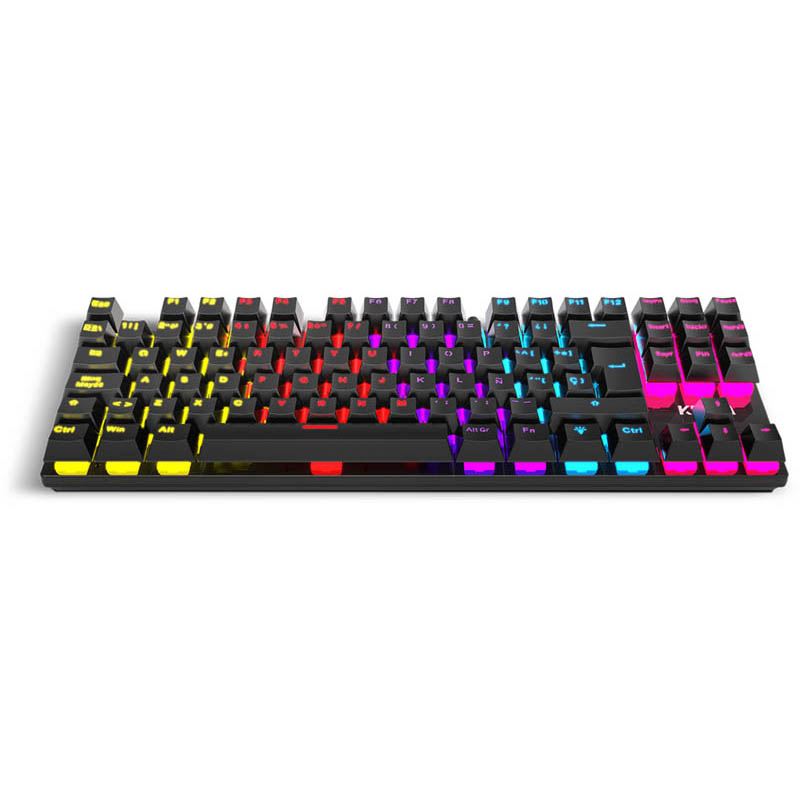 Teclado Krom Kasic TKL Gaming Red Switch RGB