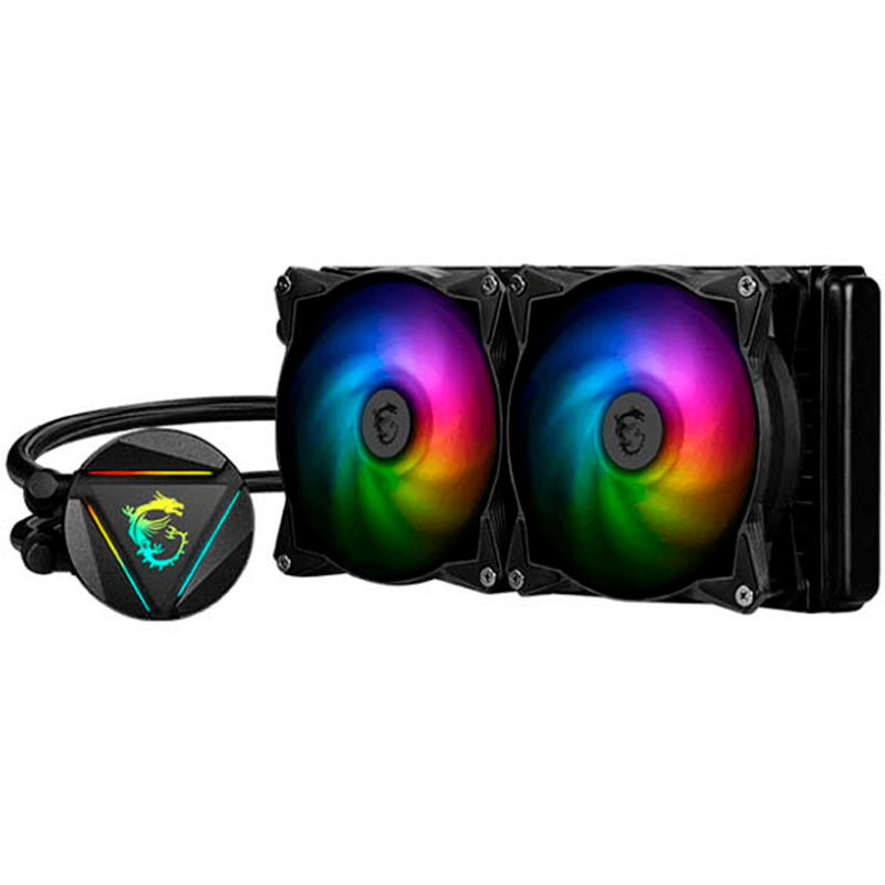 Kit Refrigeración Líquida MSI MAG CORELIQUID 240R V2 Watercooling Negro