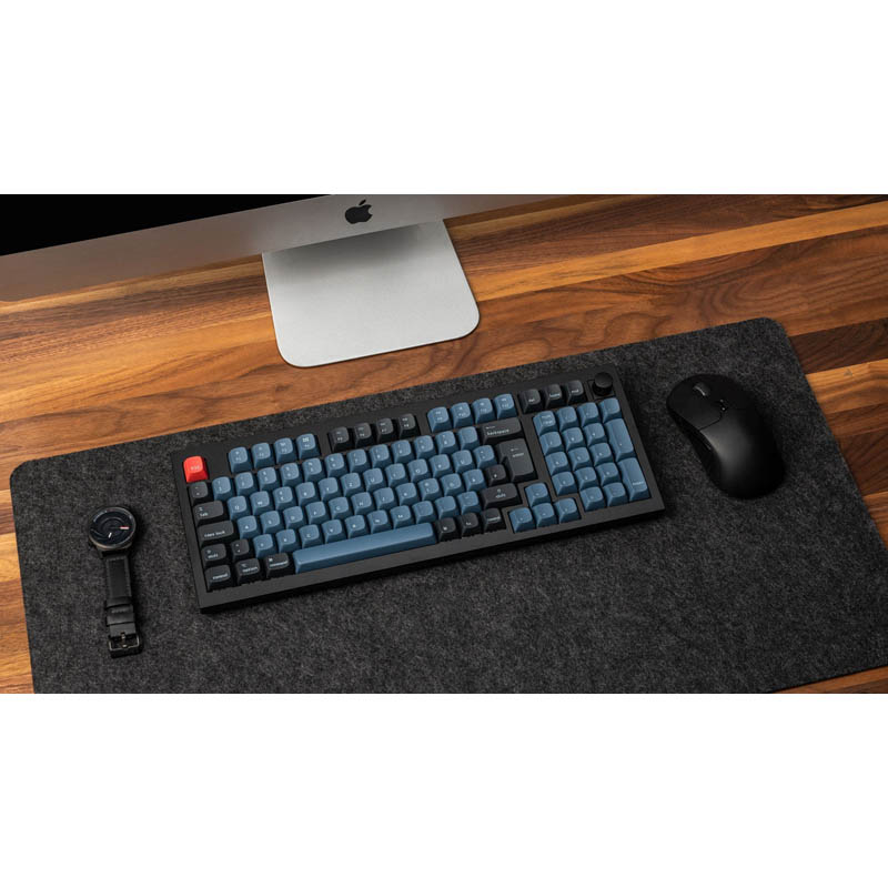Teclado para Mac y Windows Keychron Q5 ISO-ES RGB Hot-Swappable Switch Gateron G Pro Red