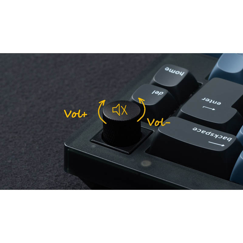 Teclado para Mac y Windows Keychron Q5 ISO-ES RGB Hot-Swappable Switch Gateron G Pro Red