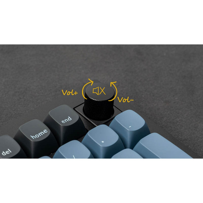 Teclado para Mac y Windows Keychron Q5 ISO-ES RGB Hot-Swappable Switch Gateron G Pro Brown