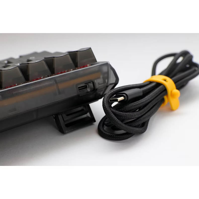 Teclado Ducky One 3 Aura ISO-ES RGB Hot-Swappable Switch MX Red Negro