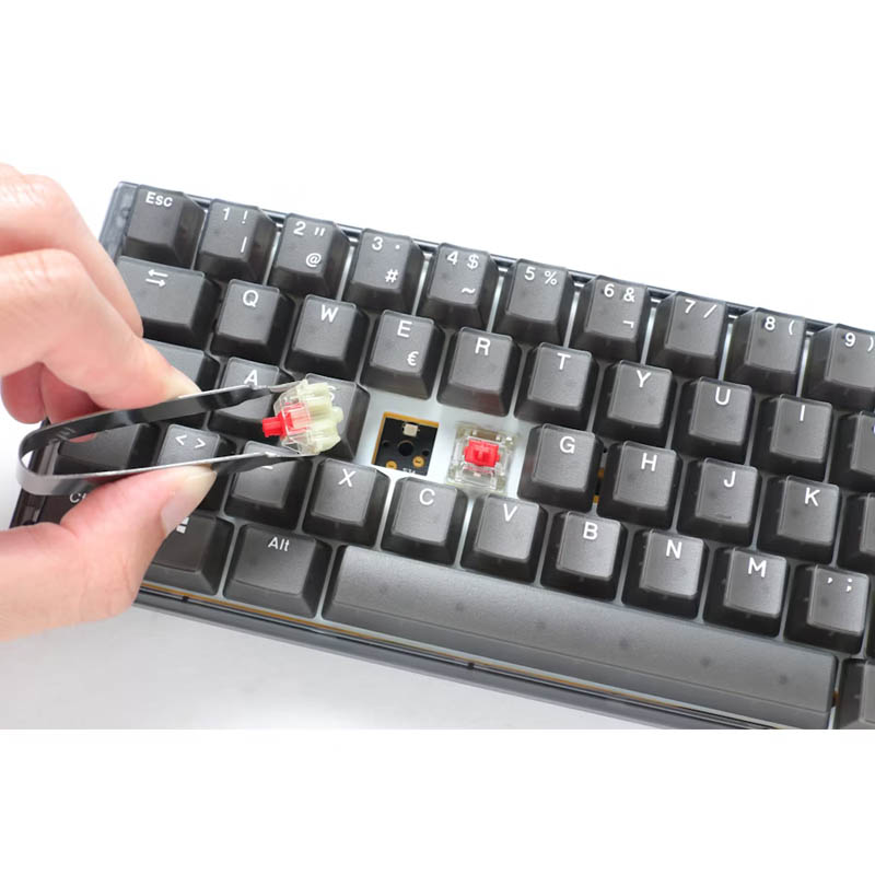 Teclado Ducky One 3 Aura ISO-ES RGB Hot-Swappable Switch MX Red Negro