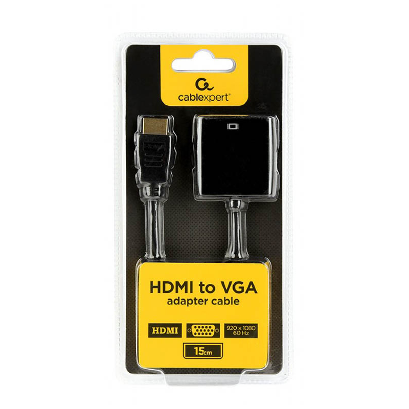 Adaptador Gembird HDMI a VGA Negro