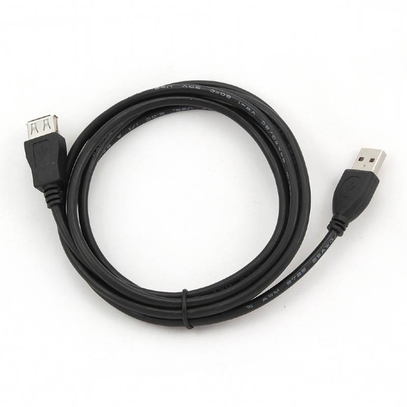 Cable Gembird USB 2.0 AM a AF 1.8m