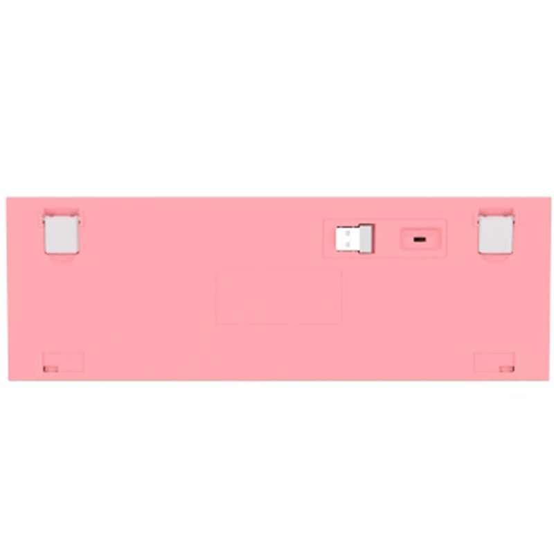 Teclado Redragon Fizz Pro K616 Gaming RGB Switch Red Blanco