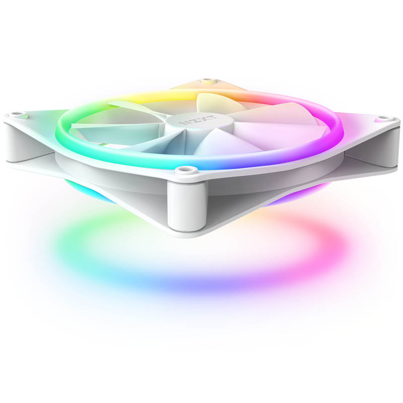 Ventilador NZXT F140 RGB Duo 140mm Dual Pack Blanco + Controlador RGB