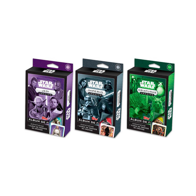 Juego de Mesa asmodee Topps Star Wars Fact Files PEGI 6