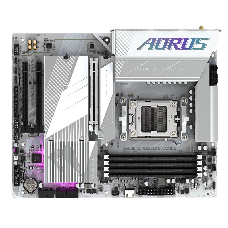 Placa Base Gigabyte B650E Elite X AX ICE Socket AM5