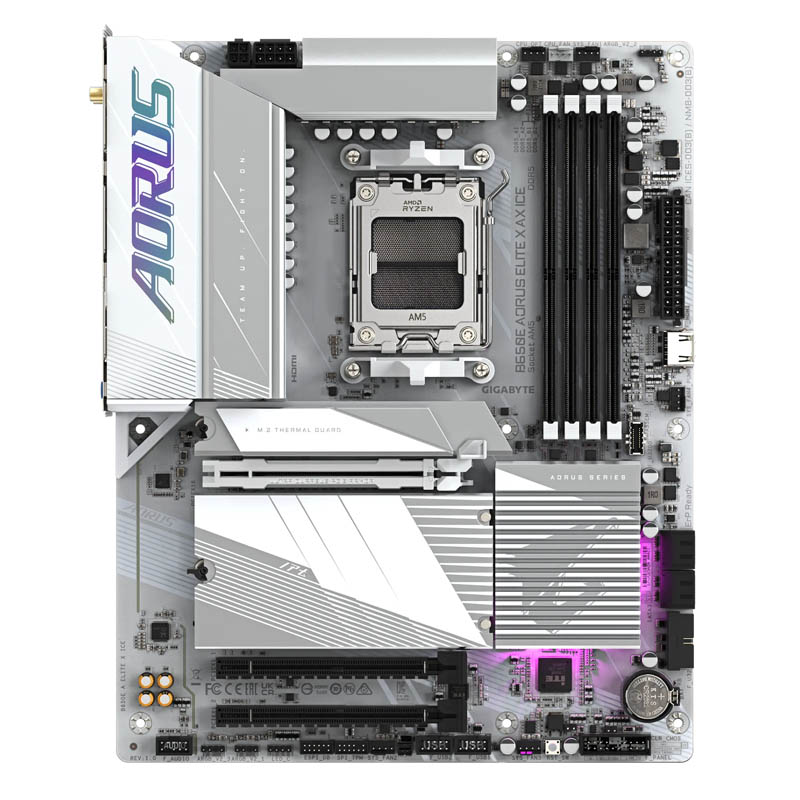 Placa Base Gigabyte B650E Elite X AX ICE Socket AM5