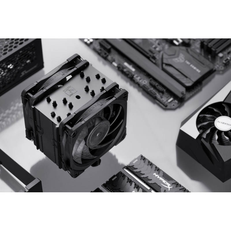 Disipador CPU Noctua NH-U12A chromax.black