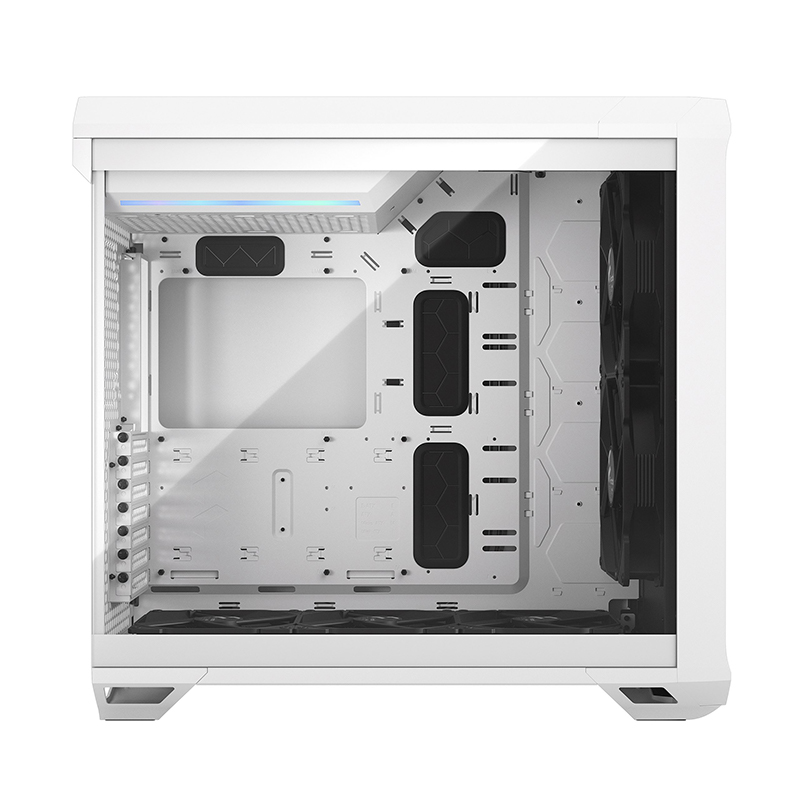 Caja/Torre Fractal Design Torrent RGB TG Tint Clear Blanco