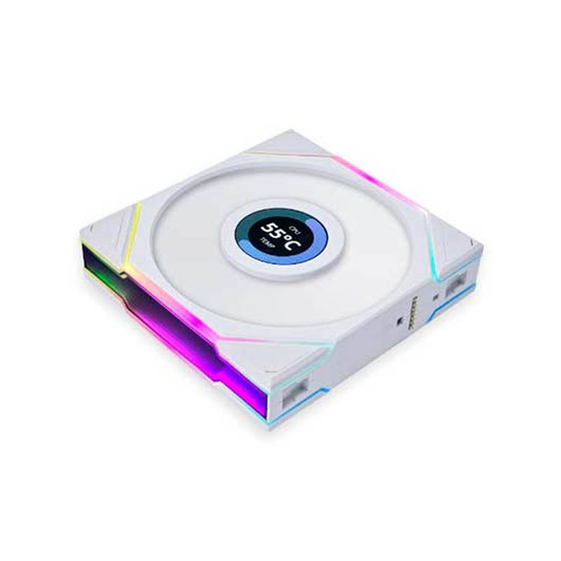Ventilador Lian Li Uni Fan TL LCD Reverse 120mm Blanco