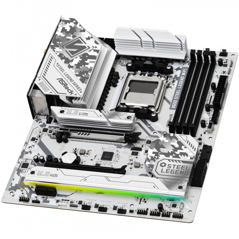 Placa Base ASRock B650 Steel Legend WIFI Socket AM5