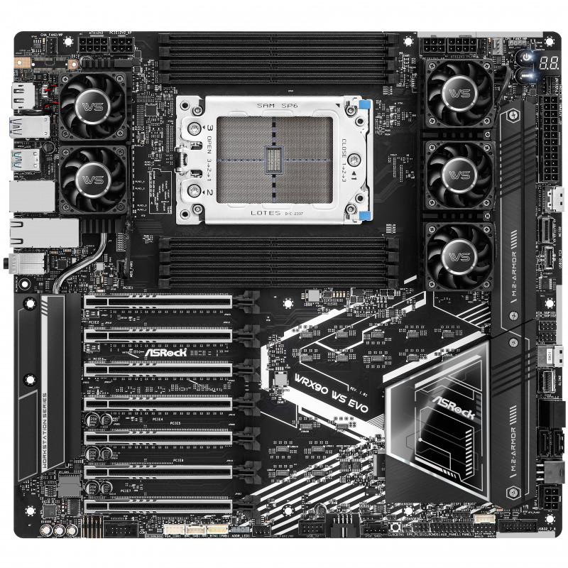 Placa Base ASRock WRX90 WS EVO Socket sTR5