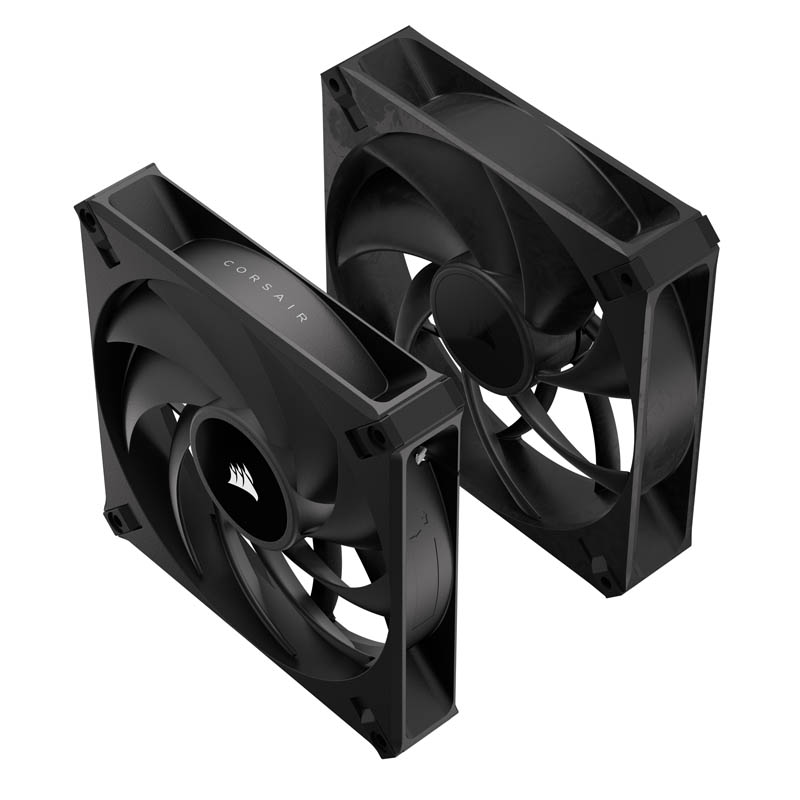 Ventilador Corsair RS140 MAX PWM 140mm Doble Pack Negro