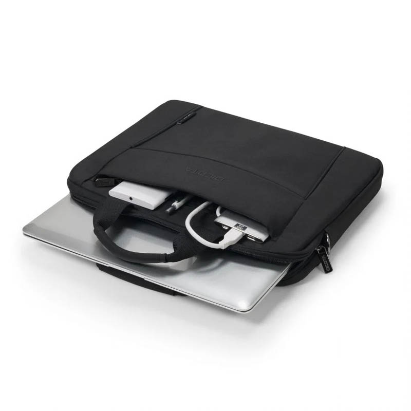 Maletín Portátil Dicota Slim Eco Base 13 pulgadas - 14.1 pulgadas Negro