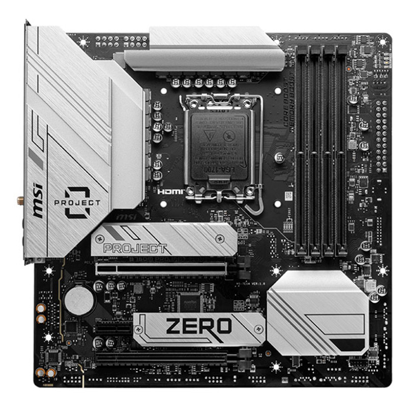 Placa Base MSI B760M PROJECT ZERO Socket 1700
