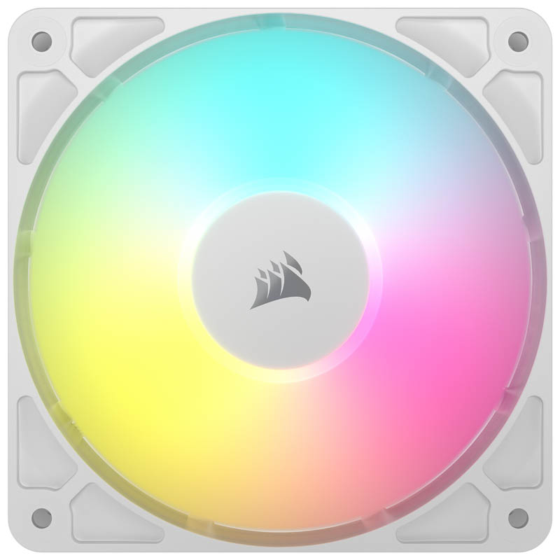 Ventilador Corsair RS120 ARGB PWM 120mm Triple Pack Blanco