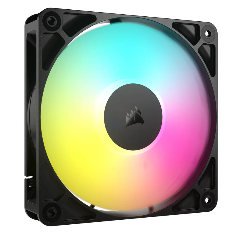 Ventilador Corsair RS120 ARGB PWM 120mm Triple Pack Negro