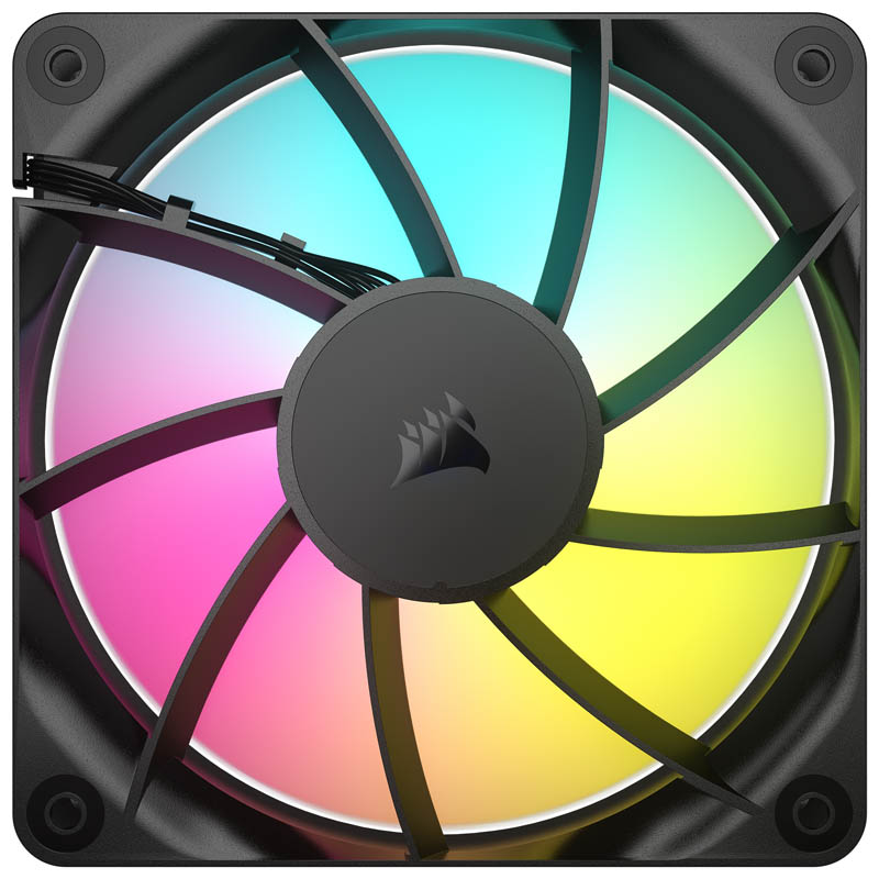 Ventilador Corsair RS120 ARGB PWM 120mm Triple Pack Negro