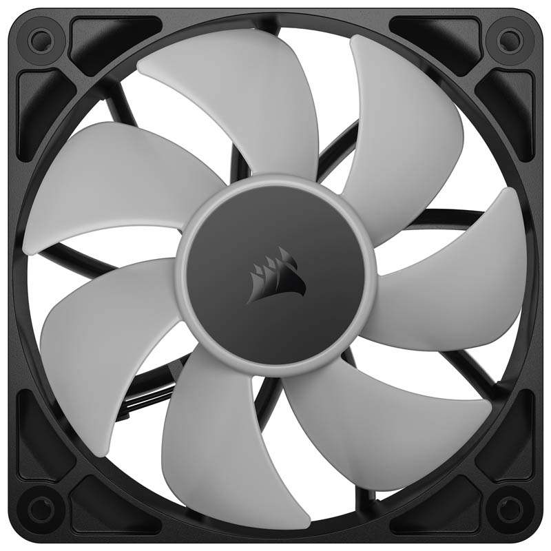 Ventilador Corsair RS120 ARGB PWM 120mm Triple Pack Negro