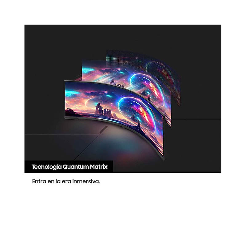 Monitor Samsung Odyssey Neo G9 57 pulgadas 8K DUHD VA 240Hz 1ms HDR FreeSync Curvo