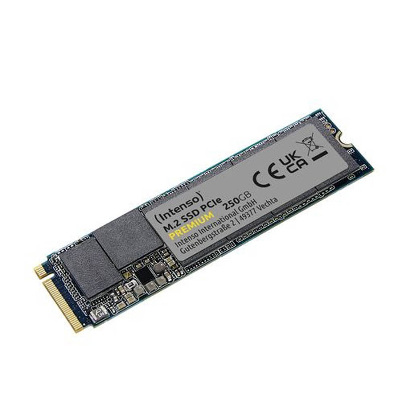 Disco Duro M.2 Intenso 3834450 Premium 250GB PCIe Gen3 x4 NVMe