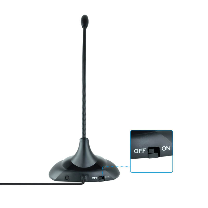 Micrófono Tooq TQMM-213 Negro