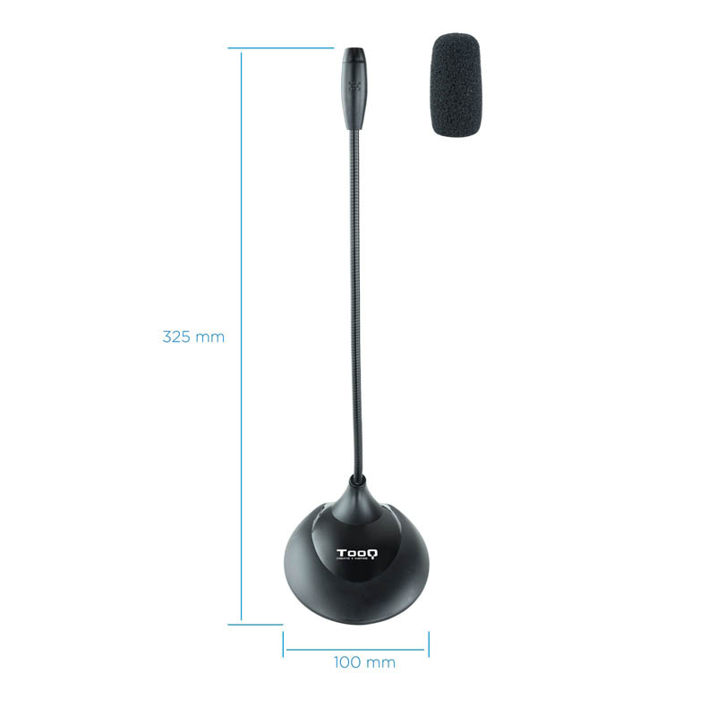 Micrófono Tooq TQMM-213 Negro