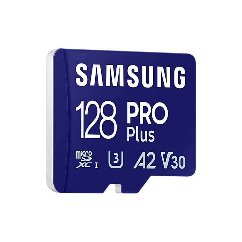Tarjeta Memoria Samsung PRO Plus 2023 128GB Azul + Adaptador SD