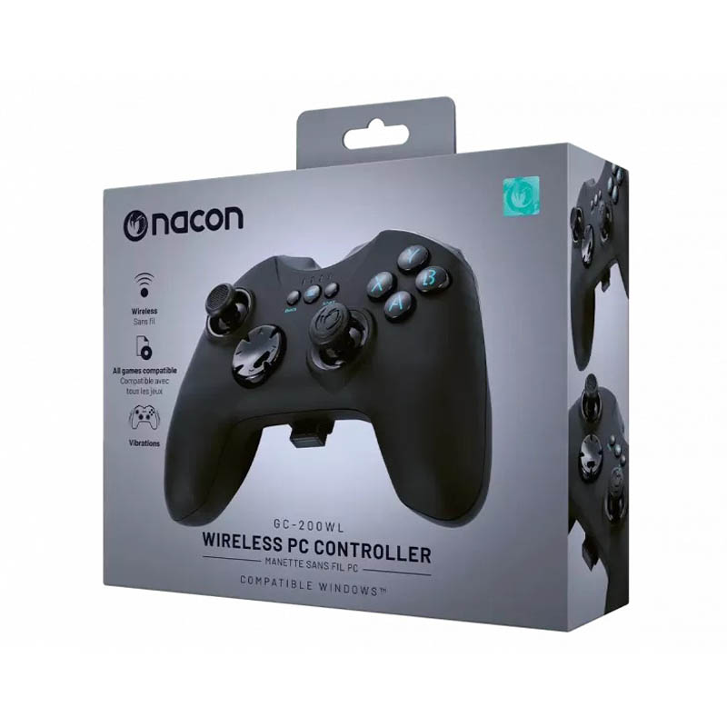 Gamepad Nacon GC-200WL PC Negro