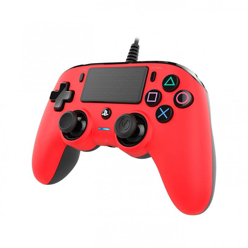 Gamepad Nacon COMPACT PS4 Rojo