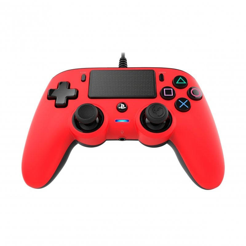 Gamepad Nacon COMPACT PS4 Rojo