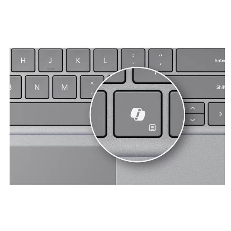 Funda Teclado Microsoft Surface Pro 8 11 pulgadas Platino